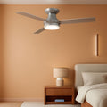 42 Inch Low Profile Ceiling Fan Remote With Dimmable Lights