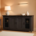 Sierra 65 Inch Grey TV Stand for Living Room Console