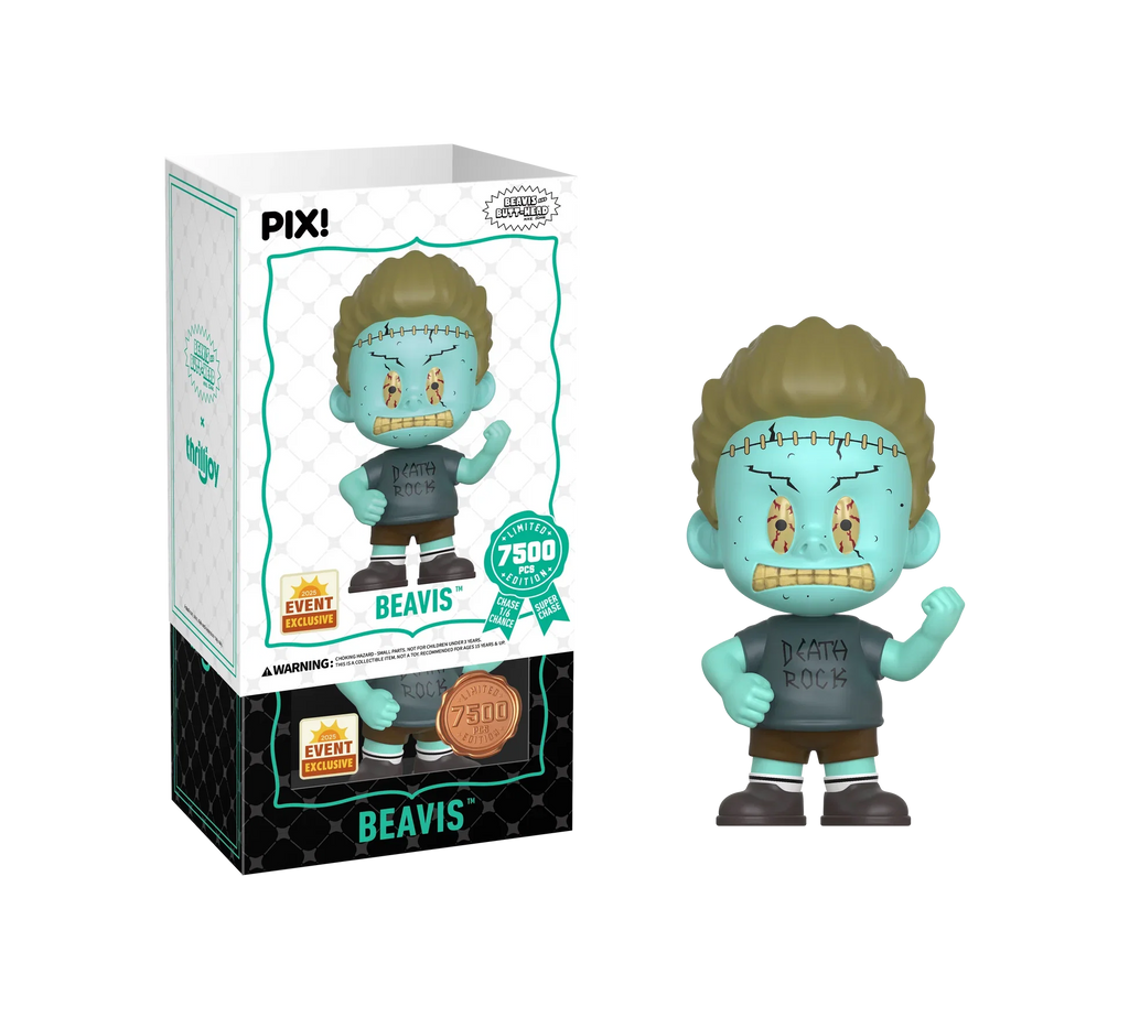 [Thrilljoy] [EXCLUSIVE] MTV's Beavis and Butt-Head - Beavis LE7500 PIX Vinyl Figure (1 in 6 Chance at Chase)