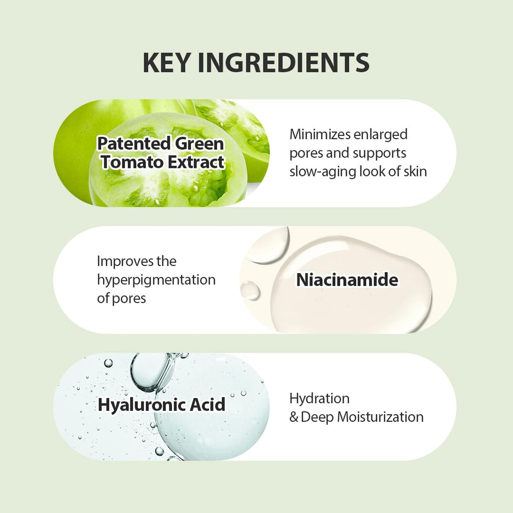 Sungboon Editor Green Tomato Pore Lifting Ampoule+