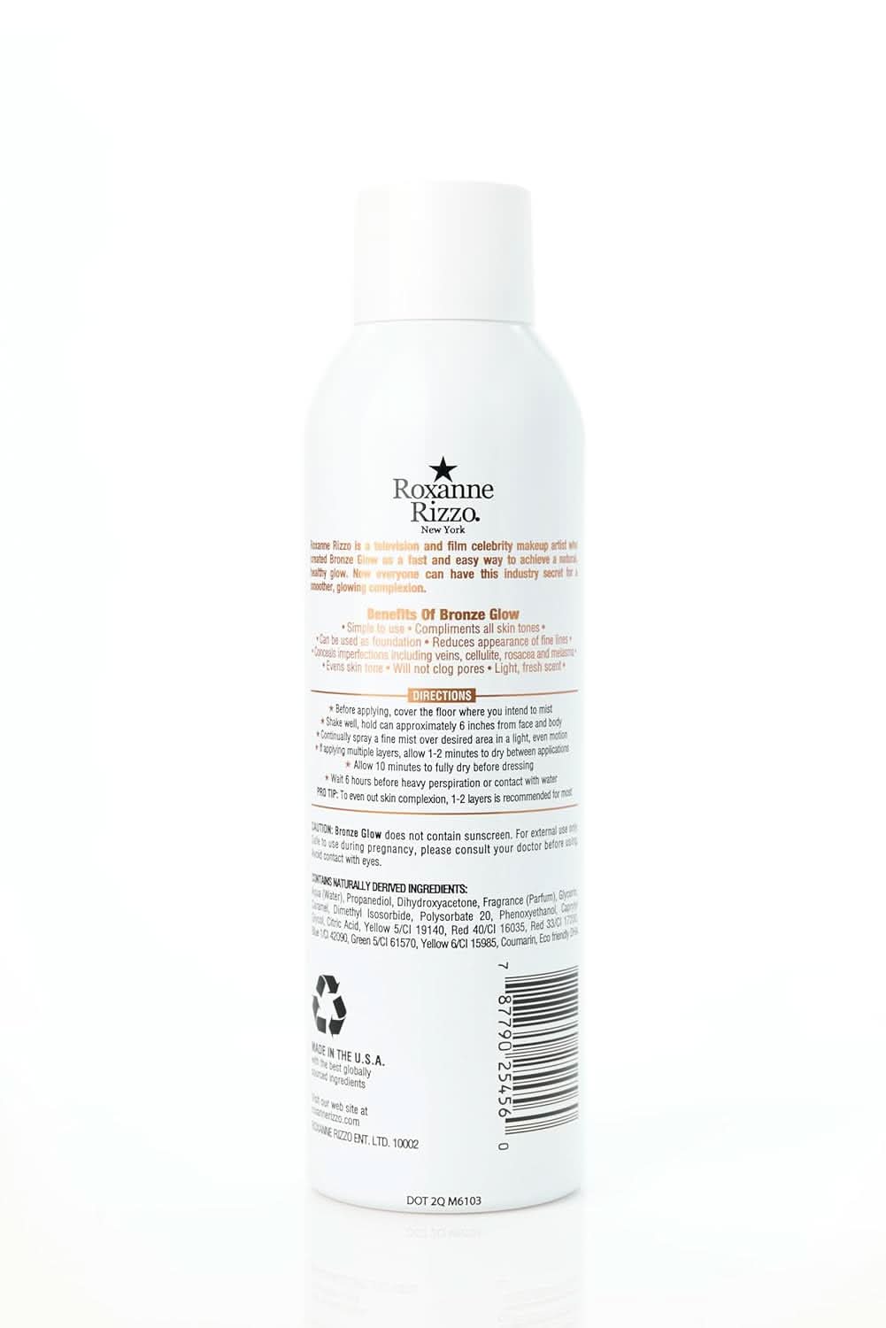 Roxanne Rizzo Bronze Glow 6 oz