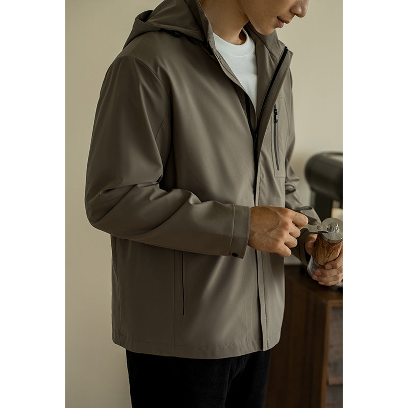 Outdoor Lightweight Men's Quick-drying Waterproof Fall Jacket