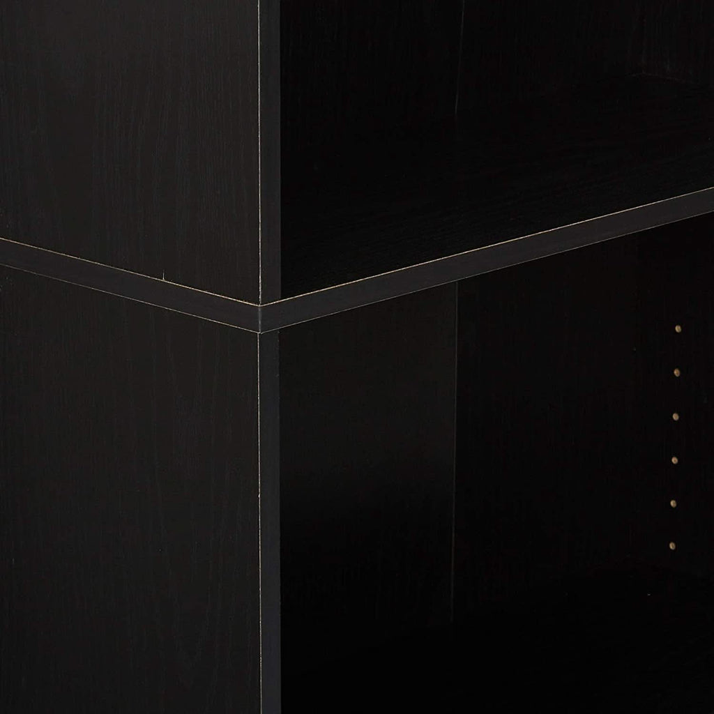 Jaya Black 5 Tier Bookcase For Home Office Storage