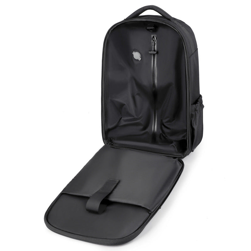Airbag Multifunctional Expandable Trolley Backpack Men