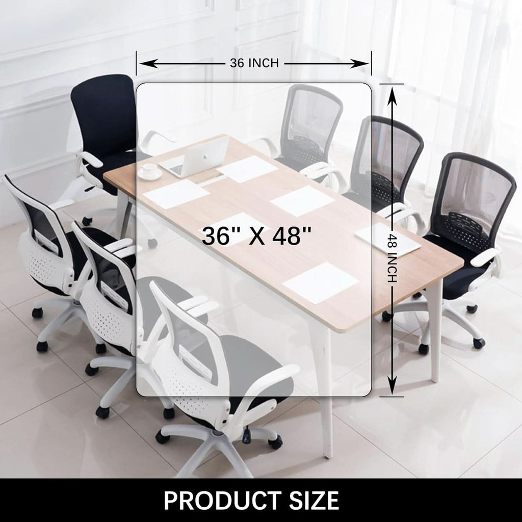 Clear Chair Mat 36 By 48 For Hard Floors Office Home