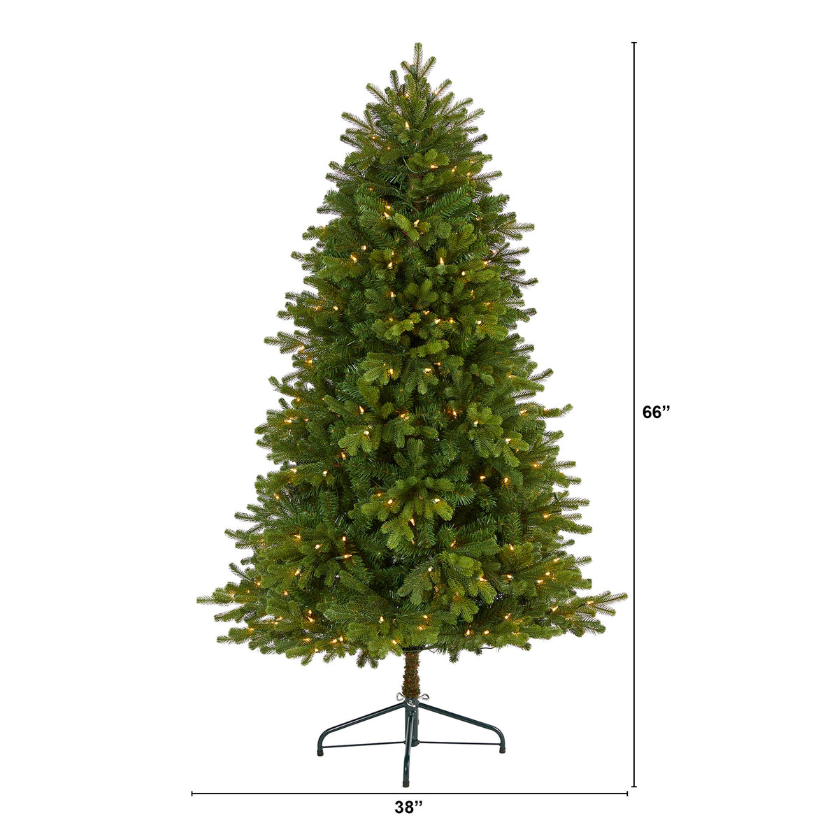 5.5' Washington Fir Artificial Christmas Tree with 300 Clear Lights