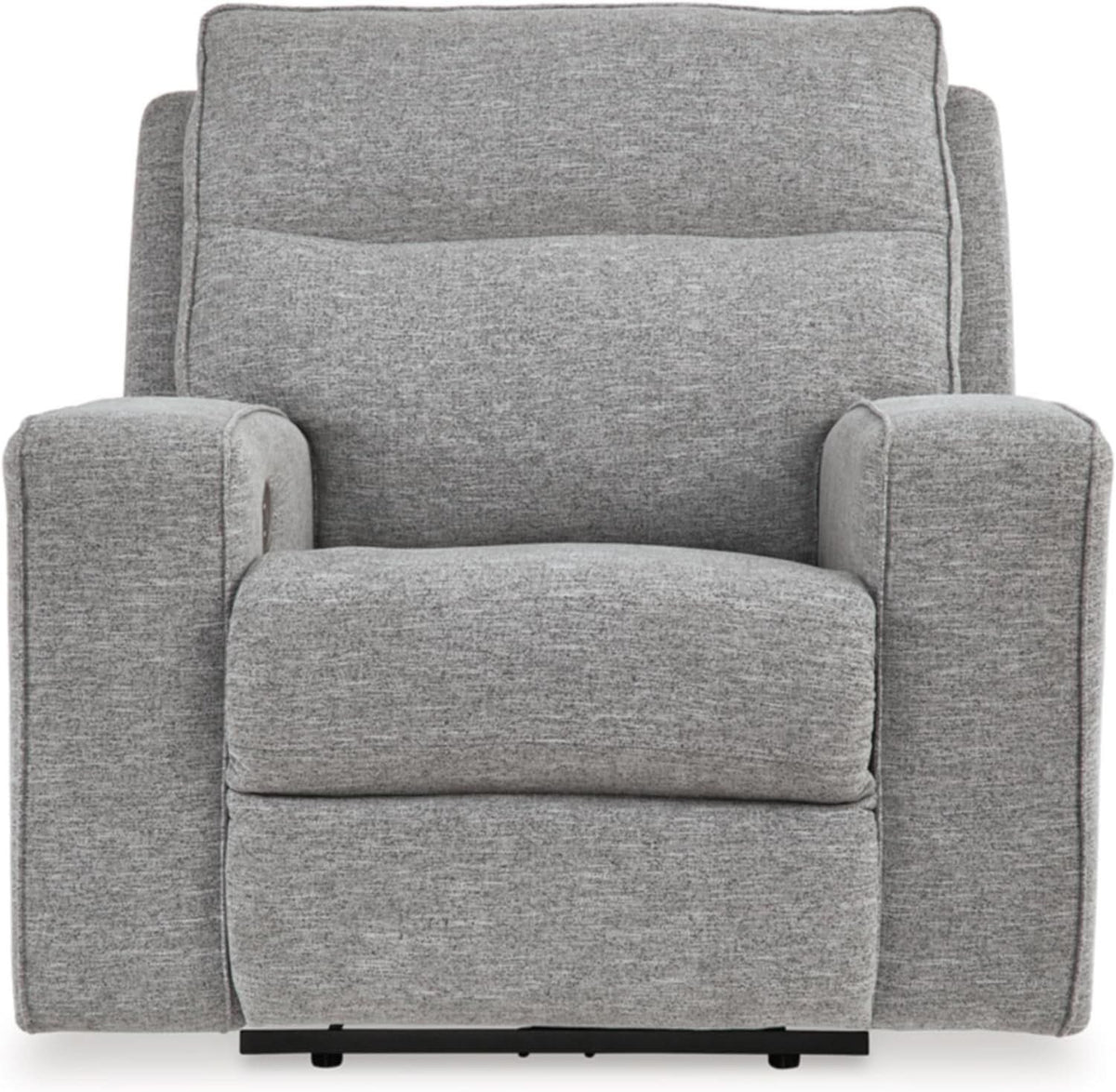 Gray Power Recliner With Adjustable Comfort For Living Room