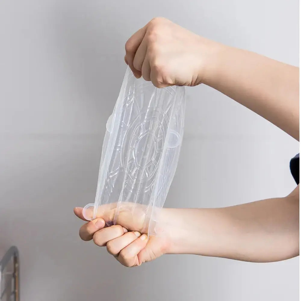 6-pack Reusable Silicone Stretch Lids for Food Storage