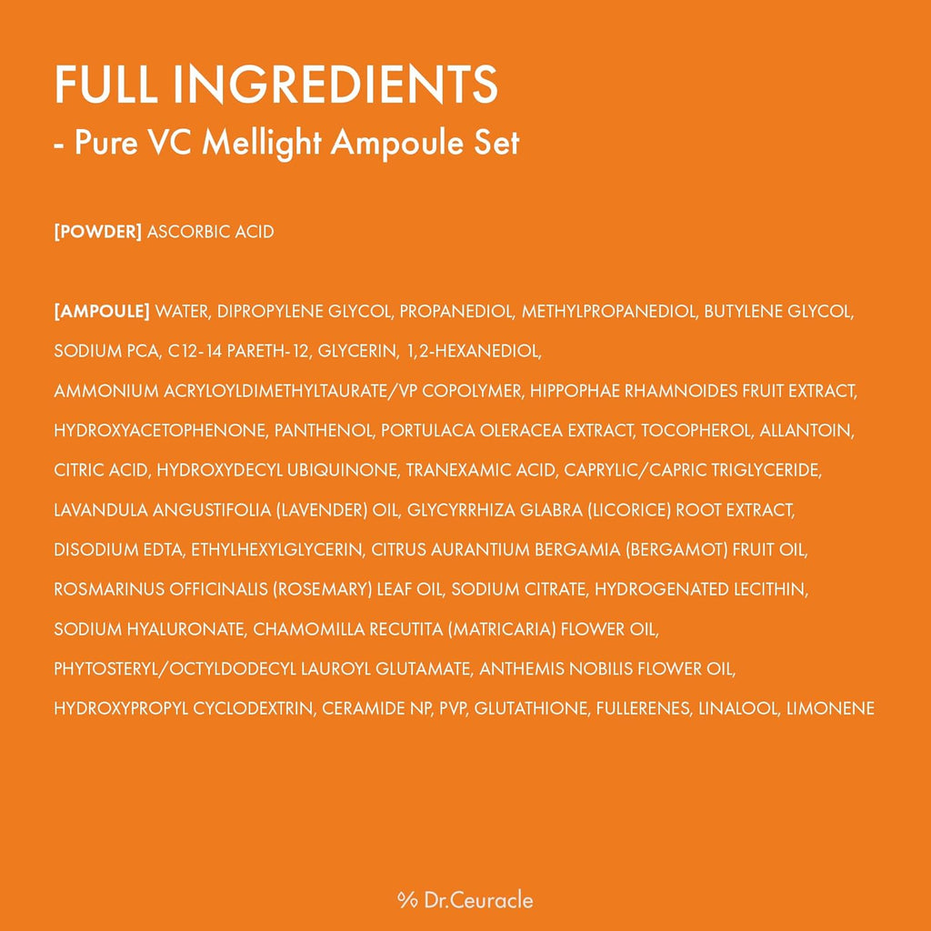 Dr. Ceuracle Pure VC Mellight Ampoule Set