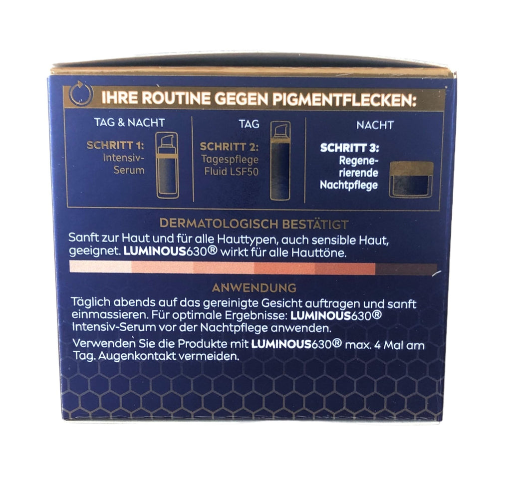 Nivea Cellular Luminous630 Antispot Night Cream - Dark Spot Treatment | 1.7 fl oz