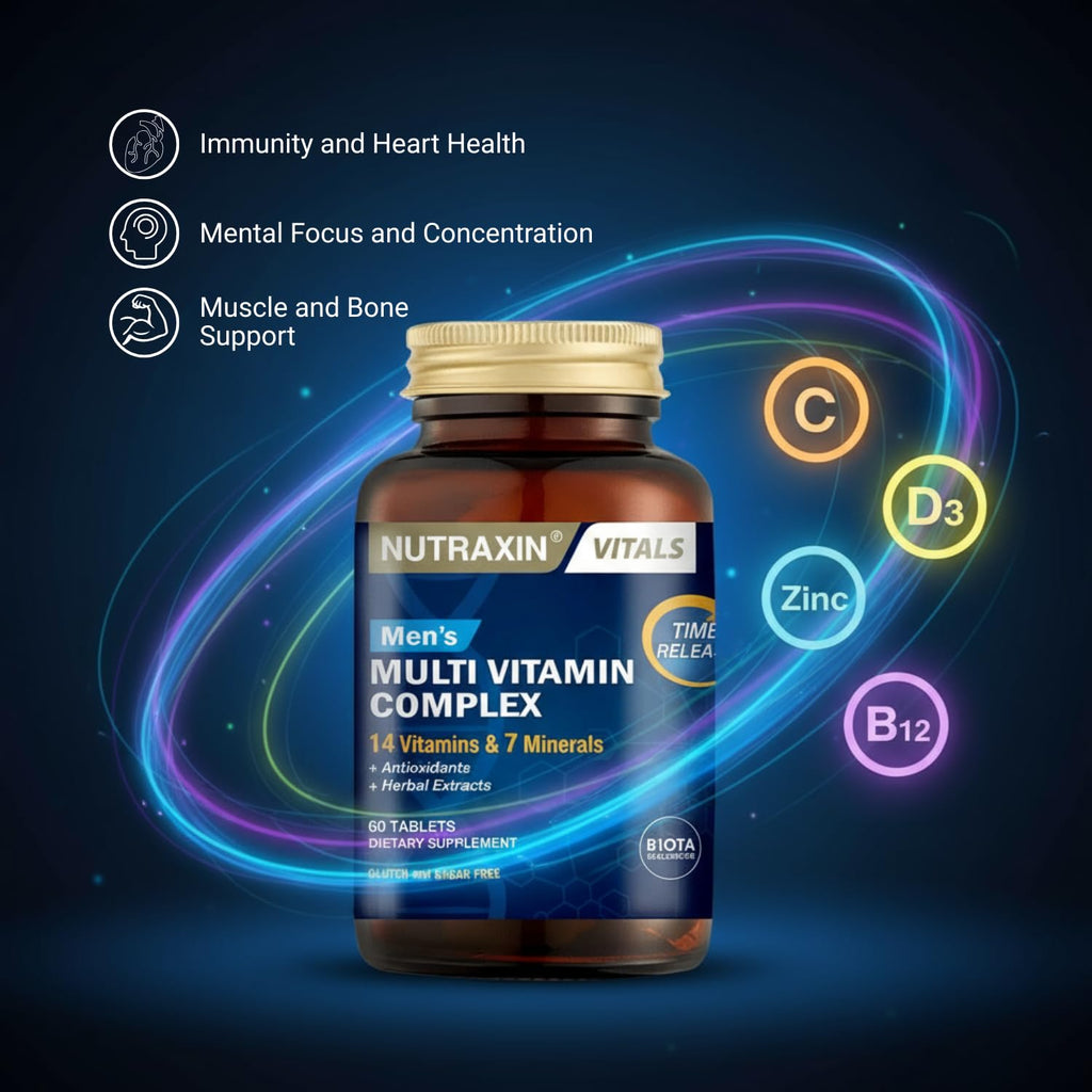 Nutraxin Multi Mineral Complex - 60 Tablets