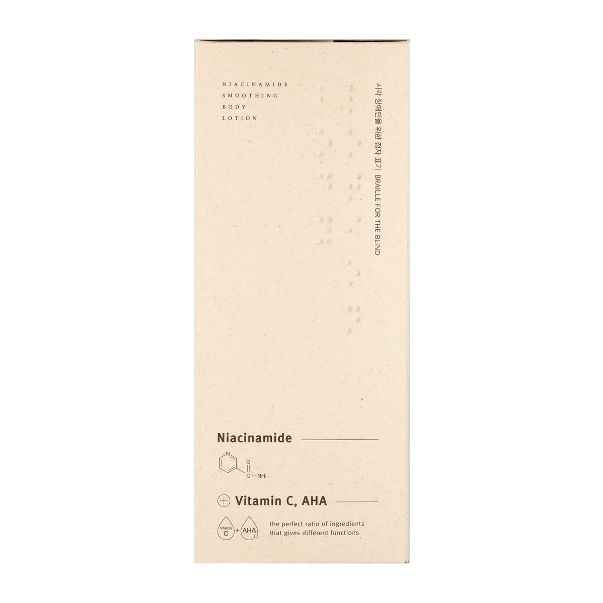 MIZON Niacinamide AHA Smoothing Body Lotion 10.14 oz