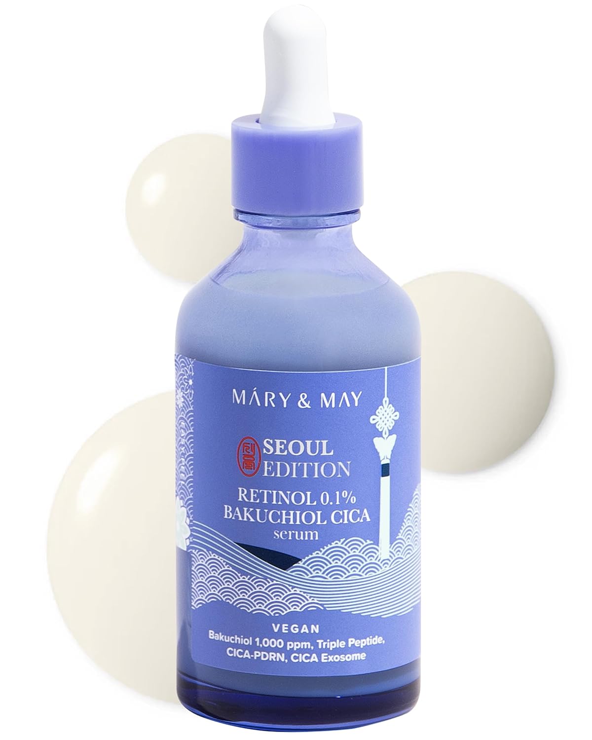 Mary & May Vegan Retinol 0.1% Bakuchiol Cica Serum