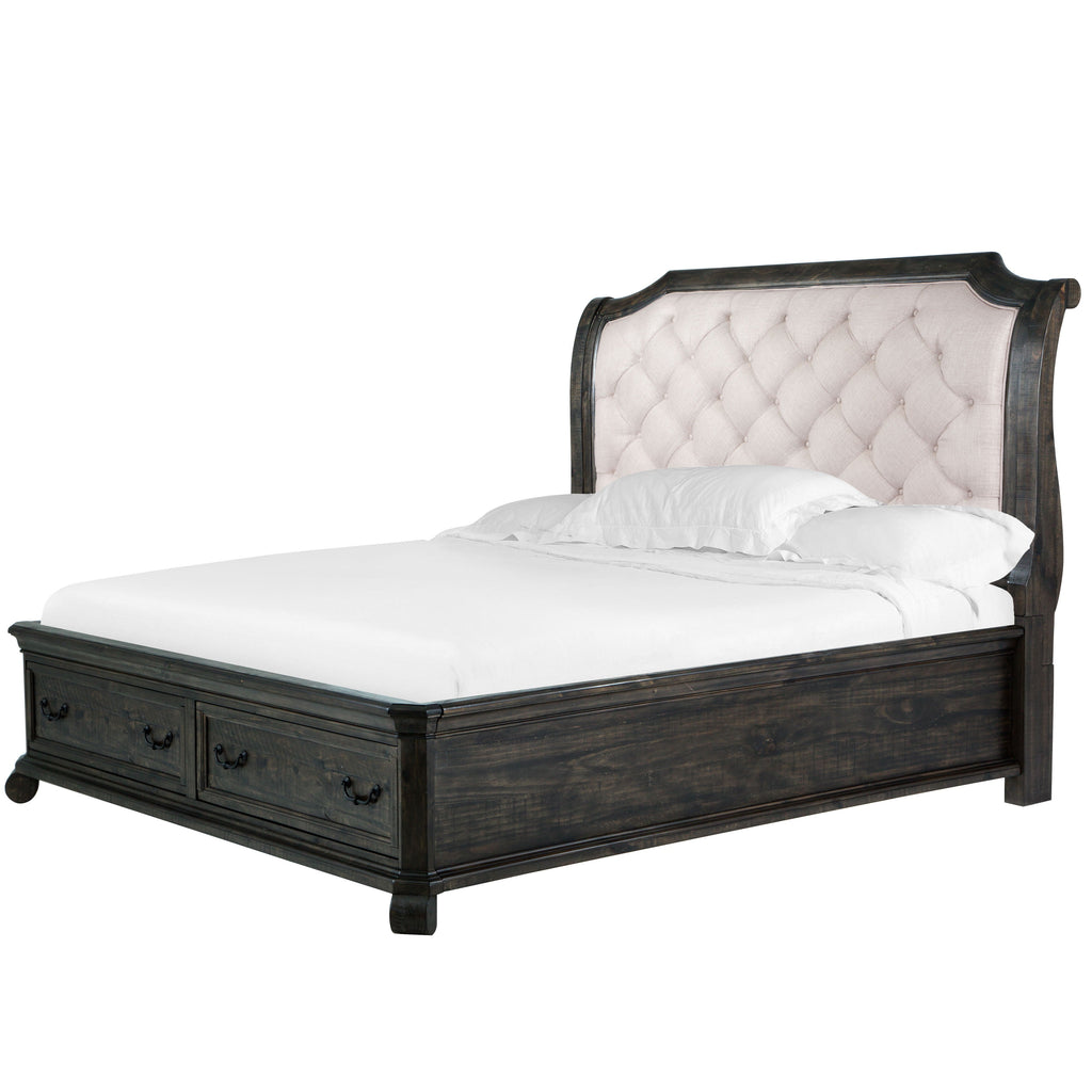 Bellamy - Complete Sleigh Storage Bed