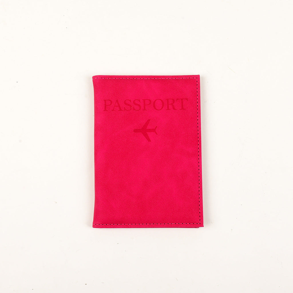 Leather Passport Protective Case With Large Capacity