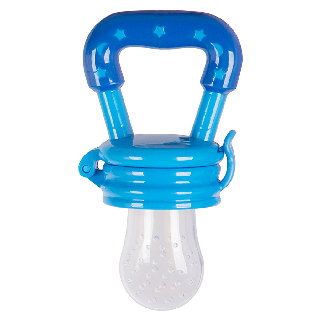 Silicone Fruit Feeder Teether - Blue | Safe for Babies