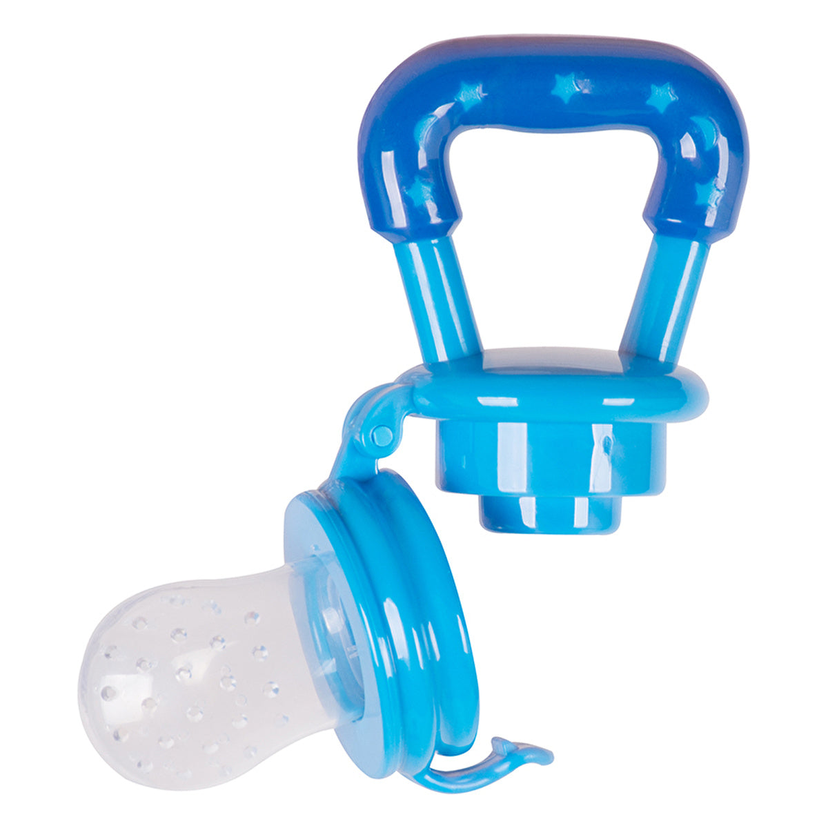 Silicone Fruit Feeder Teether - Blue | Safe for Babies