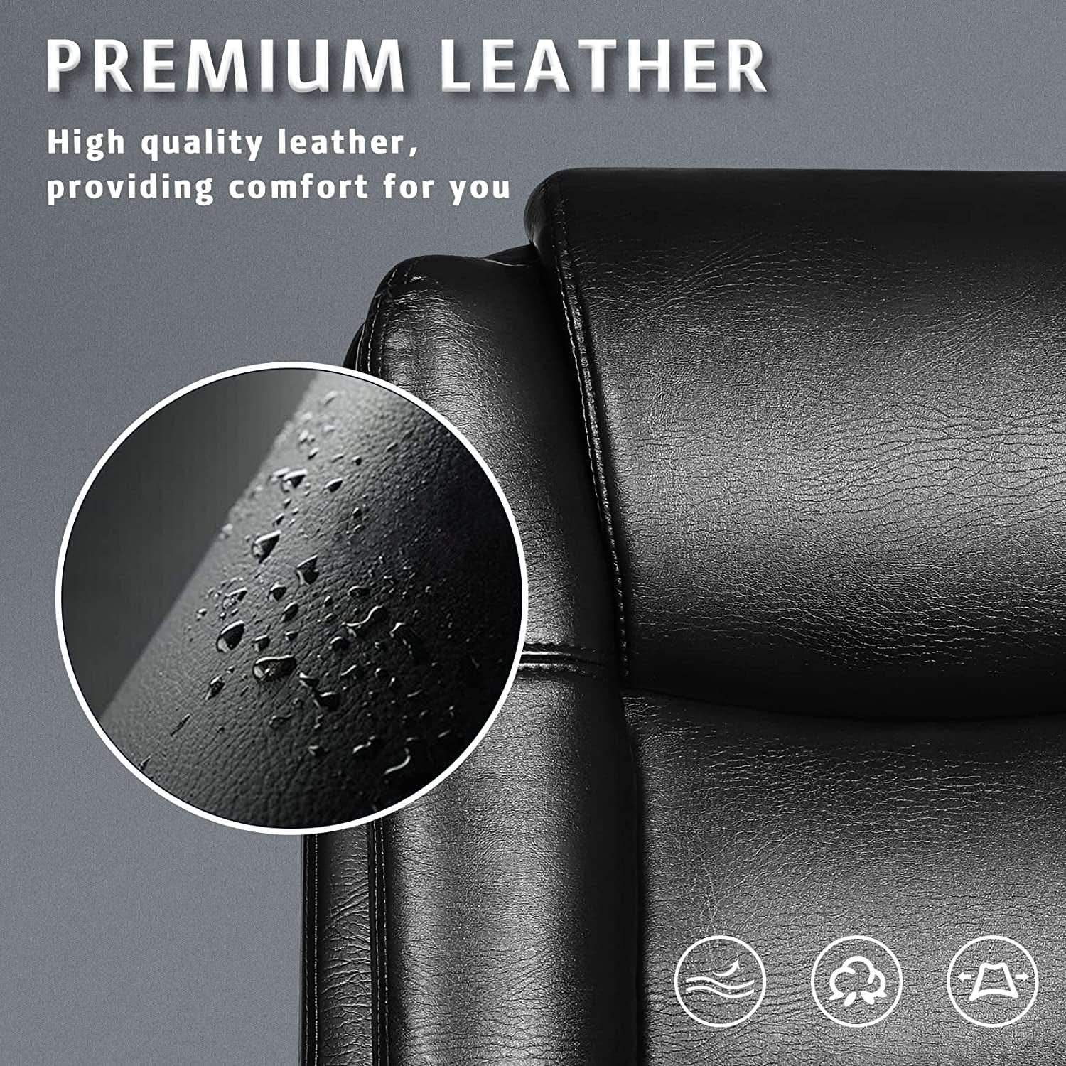 Ergonomic High Back Office Chair for Big and Tall Managers