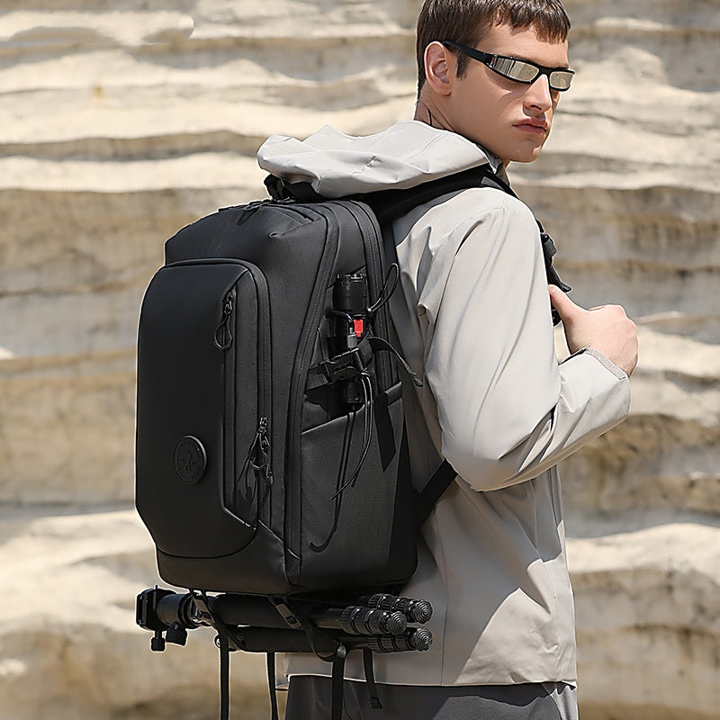 Mens Large-Capacity Travel Backpack For Outdoor Adventures
