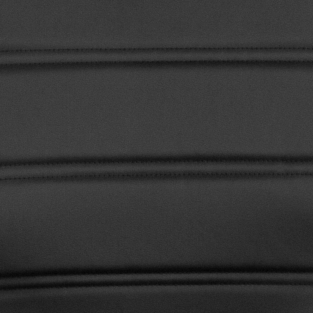 Whitney Mid Back LeatherSoft Desk Chair With Adjustable Height Black Rose Gold
