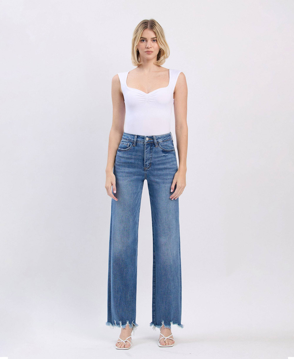 Alessia Tummy Control 90's High Rise Loose Jean