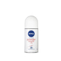 Nivea Powder Touch 48h Women's Roll-On Deodorant - Long-Lasting Odor Protection, Dry Finish, 1.69 fl oz