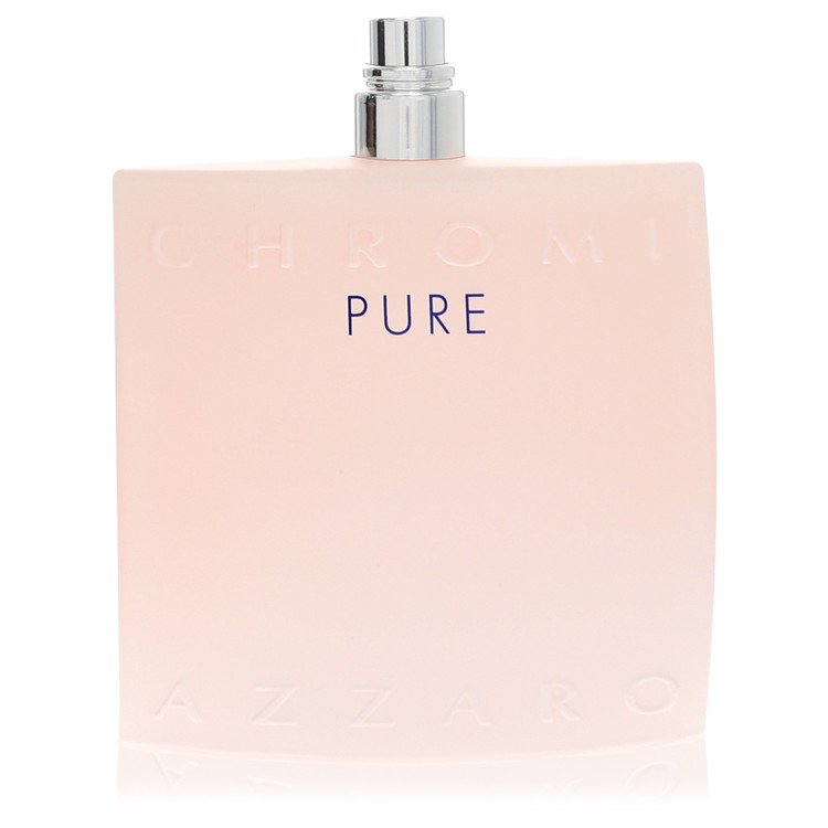 Chrome Pure by Azzaro Eau De Toilette Spray (Tester) 3.4 oz for Men