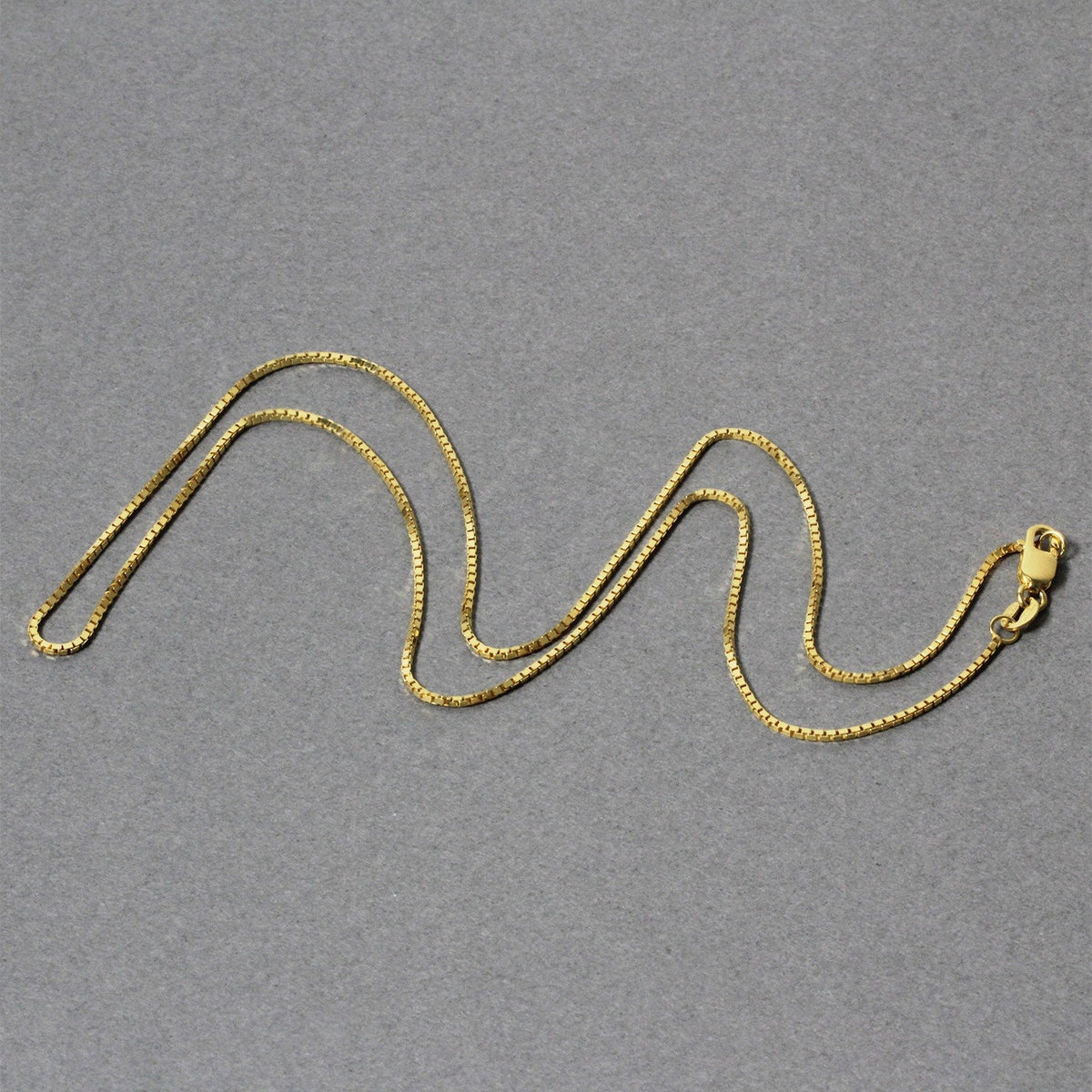 10k Yellow Gold Classic Box Chain 1.0mm
