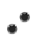 Sterling Silver 7mm Rainbow CZ Studs