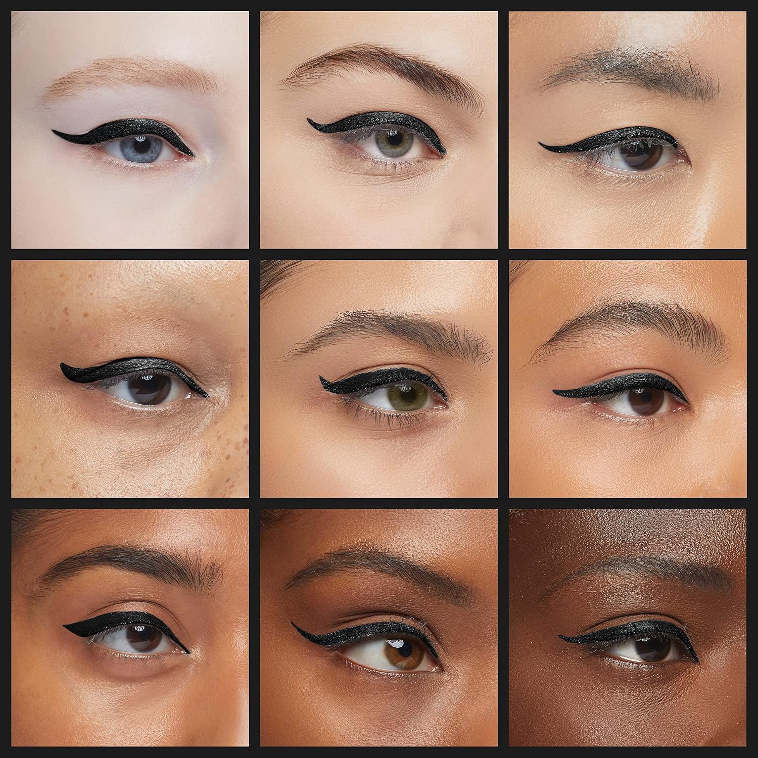 Inglot AMC EYELINER GEL 77 | Gel Eyeliner Matte | Black