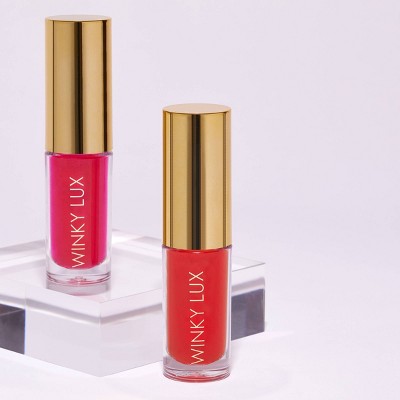 Winky Lux Barely There Tinted Lip Oil Flush 0.12 fl oz - New