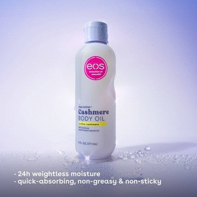 eos Shea Better Cashmere Body Oil Vanilla 6 fl oz - Imperfect Container