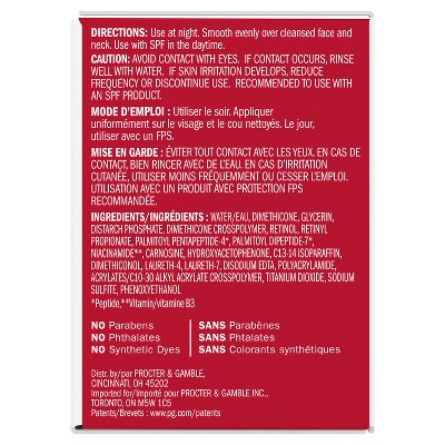 Olay Regenerist Retinol 24 Max Night Face Cream Moisturizer 1.7oz - Missing Box