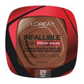 L'Oreal Paris Infallible Up to 24hr Fresh Wear Foundation in a Powder Mocha 370 0.31oz - New