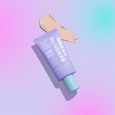 Naked Sundays Collagen Glow Mineral Perfecting Priming Lotion SPF50 + 50ml - Missing Box