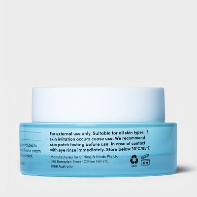 nobody's nobody Water Cream 1.69 fl oz - Imperfect Box