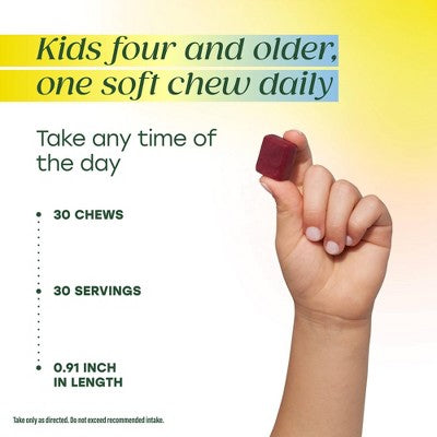 MegaFood Kids Multivitamin Grape 30ct - New