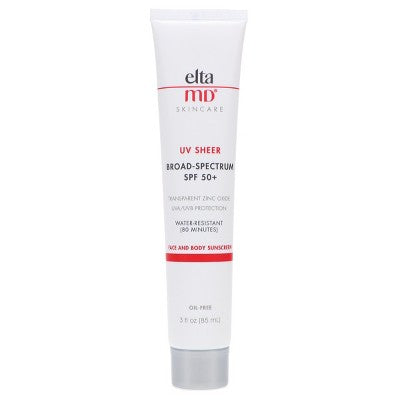 EltaMD UV Sheer Broad-Spectrum SPF 50+ Face and Body Sunscreen 3 oz - Missing Box