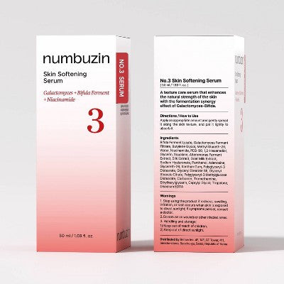 numbuzin No.3 Skin Softening Serum 1.69 fl oz - New
