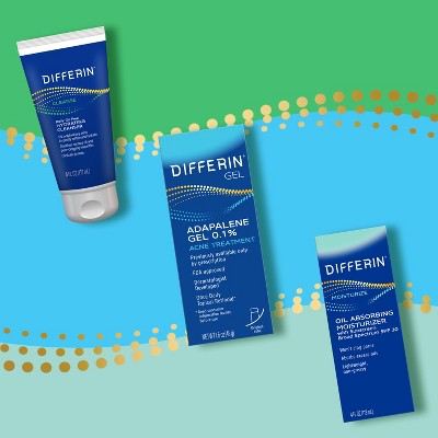 Differin Oil Absorbing Moisturizer with Sunscreen, Broad-Spectrum UVA/UVB - SPF 30 - 4oz
