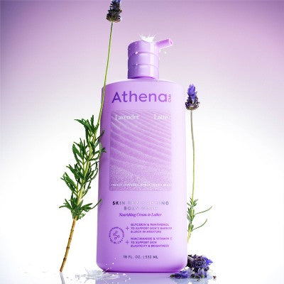 Athena Club Skin Replenishing Body Wash Lavender Latte 18 fl oz - New