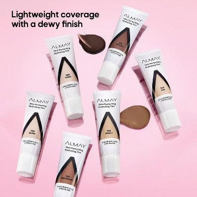 Almay Hydrating Lightweight with Light Coverage Liquid Foundation Tint 100 Ivory 0.94 fl oz - New