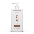 Native Coconut & Vanilla Moisturizing Shampoo 16.5 fl oz - Imperfect Container