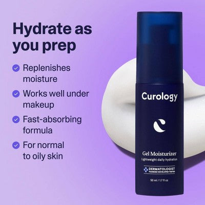 Curology Gel Moisturizer Lightweight Daily Face Moisturizer 1.7 fl oz - Imperfect Box