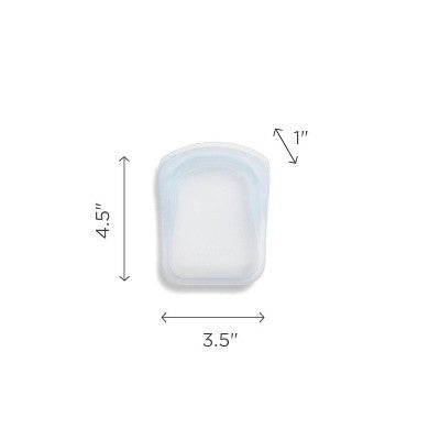 Stasher Reusable Silicone Travel Accessories Bag Set - 2pk
