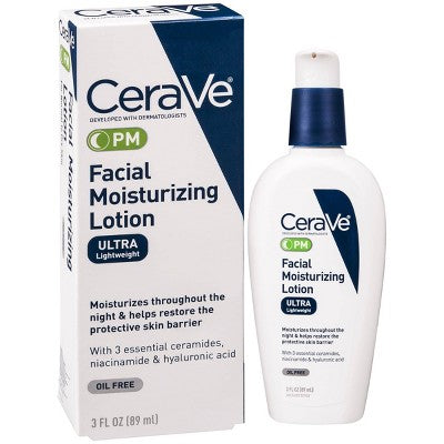 CeraVe PM Moisturizing Lotion Night Cream 3 fl oz - Missing Box