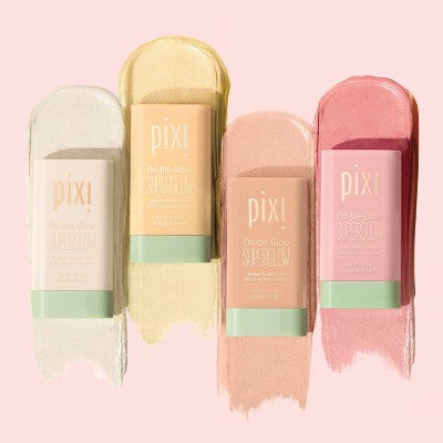 Pixi by Petra On-The-Glow Super Glow Highlighter Stick Gilded Gold 0.6oz -
