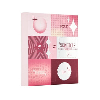 Skin Tools 7-Day Skincare Tool Advent Calendar Gift Set 7pc - New