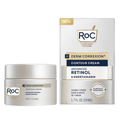 RoC Derm Correxion Contour Cream for Face and Neck 1.7oz - Imperfect Box