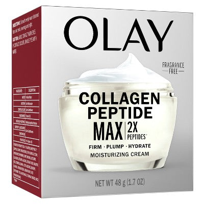 Olay Regenerist Collagen Peptide 24 MAX Face Moisturizer  1.7 fl oz - New